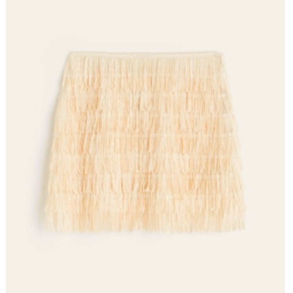 H&M Fringe Skirt
